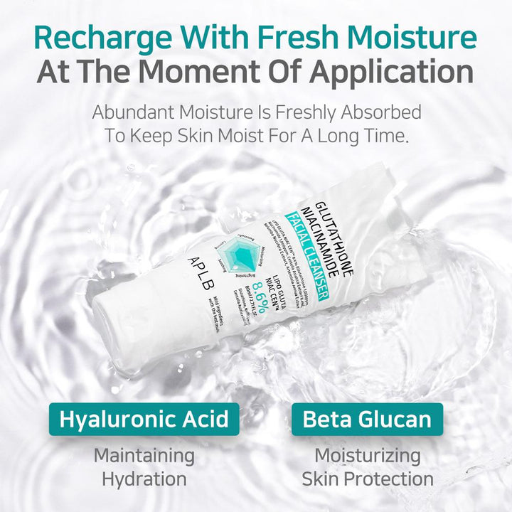 Glutathione Niacinamide Facial Cleanser