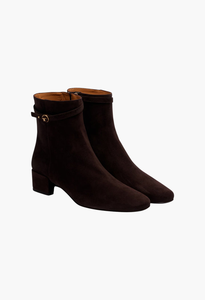 35 suede ankle boots - GLAM MODA
