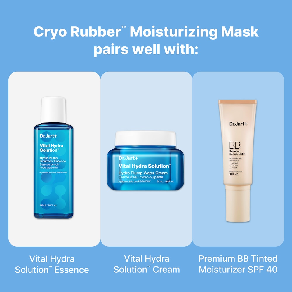 Cryo Rubber™ Moisturizing Face Mask with Hyaluronic Acid - GLAM MODA