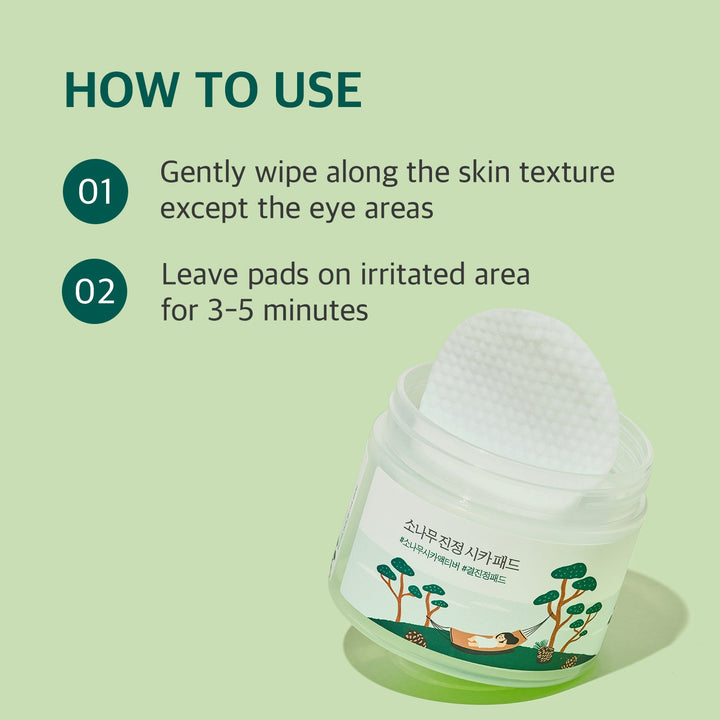 Pine Calming Cica Toner Pad