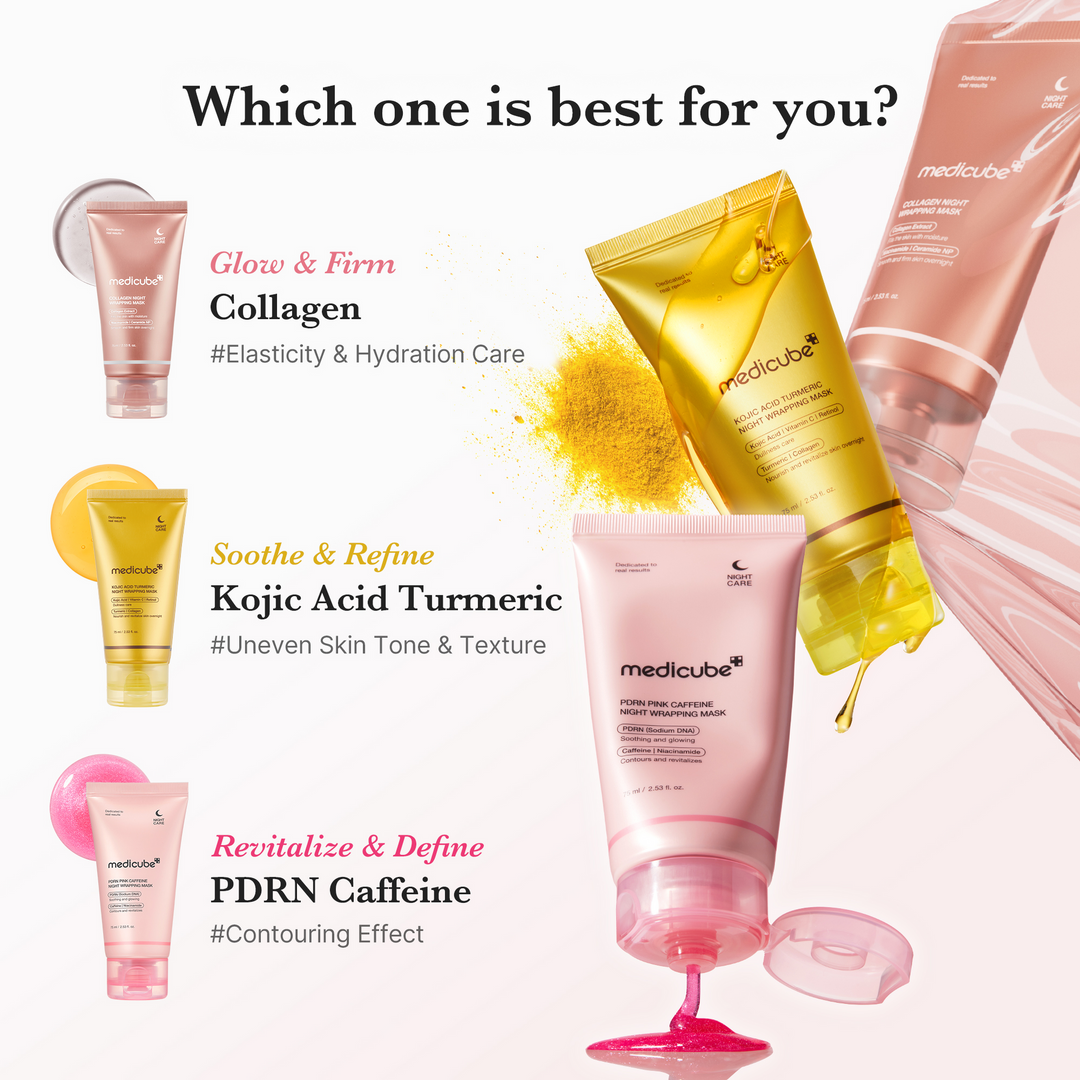 Kojic Acid Turmeric Overnight Wrapping Mask - GLAM MODA