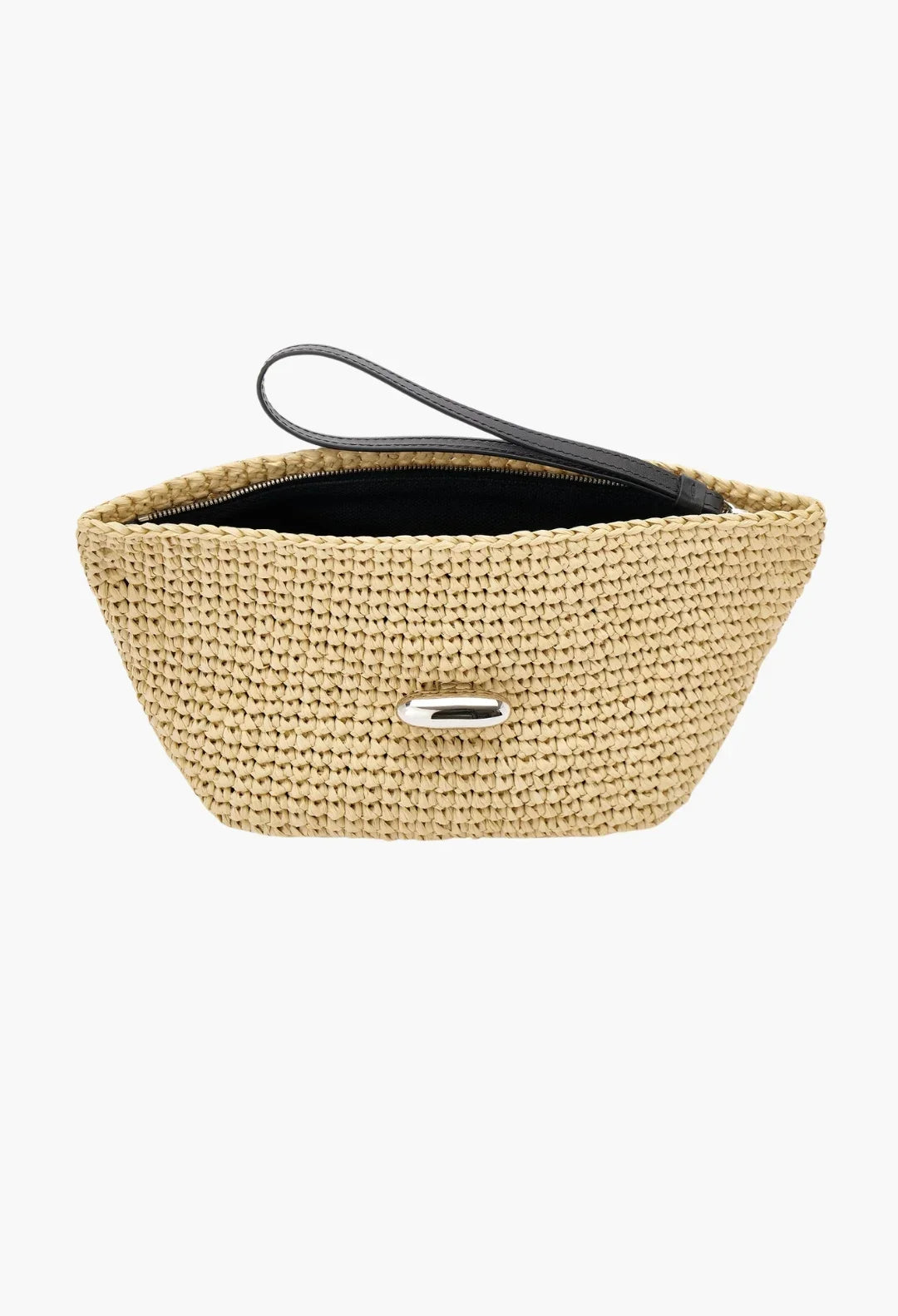 Anello Pouch in Raffia