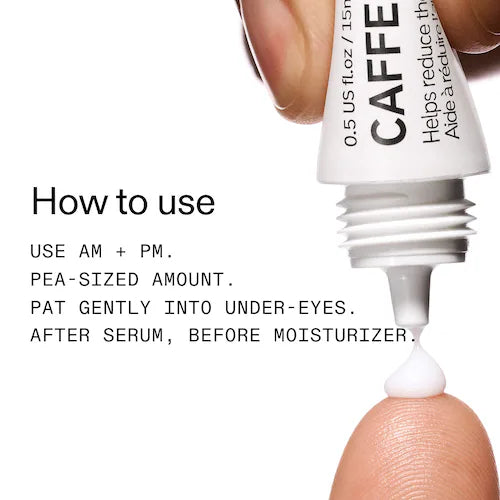 Caffeine De-puffing + Dark Circle Eye Cream - GLAM MODA