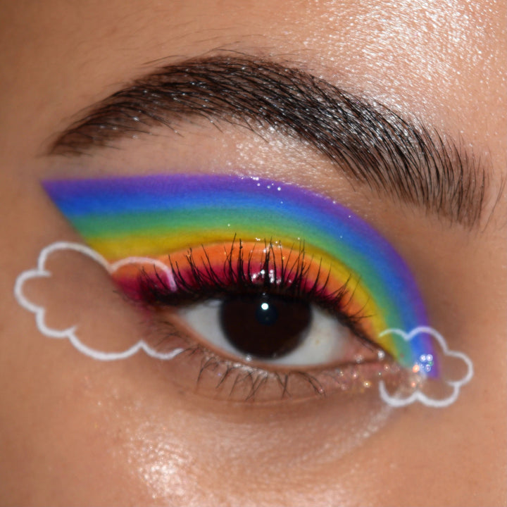 Fade Into Hue - Rainbow Powder Palette - GLAM MODA