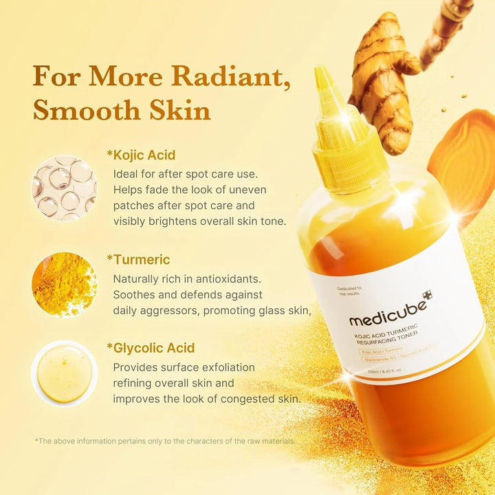 Kojic Acid Turmeric Toner - GLAM MODA