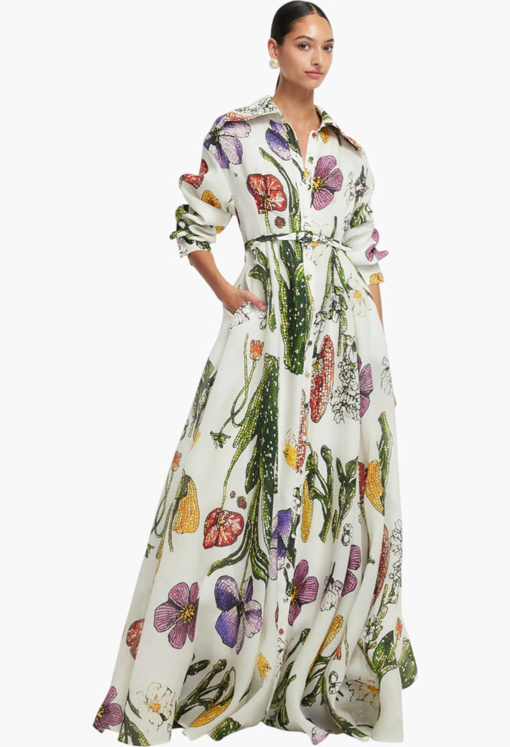 Silk Gown - GLAM MODA