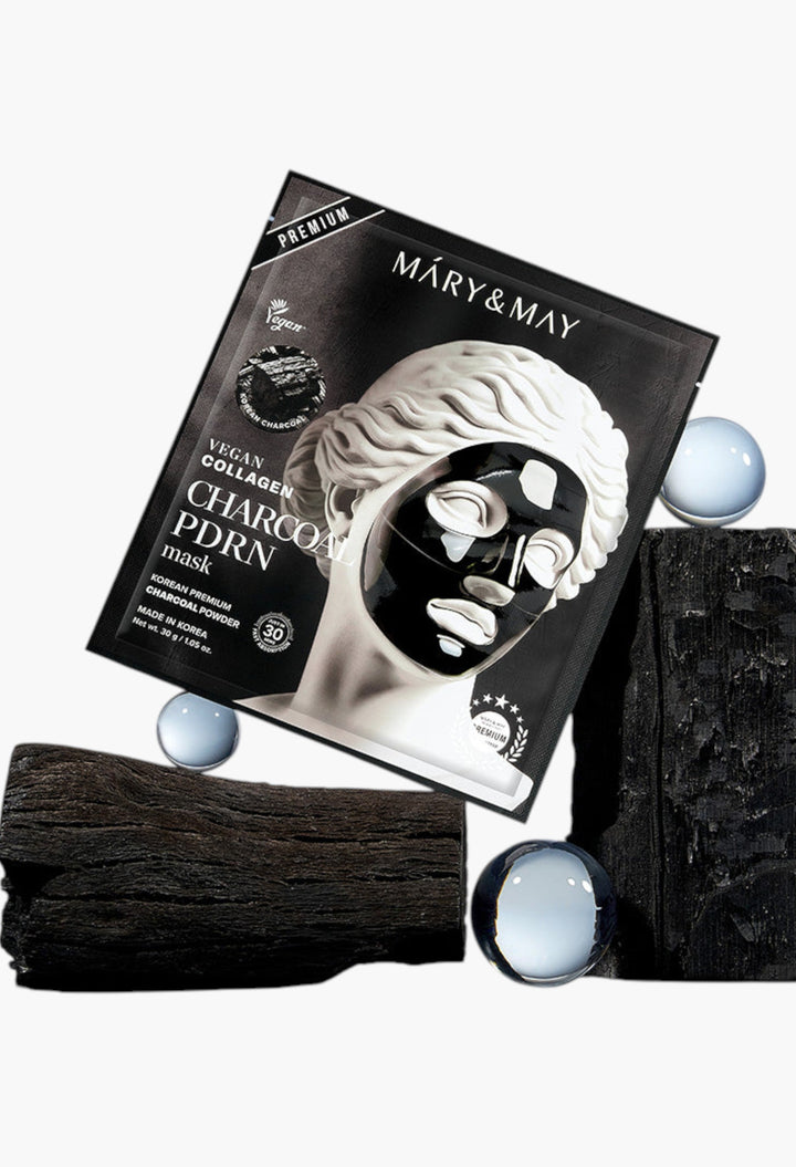 Vegan Collagen Charcoal PDRN Mask