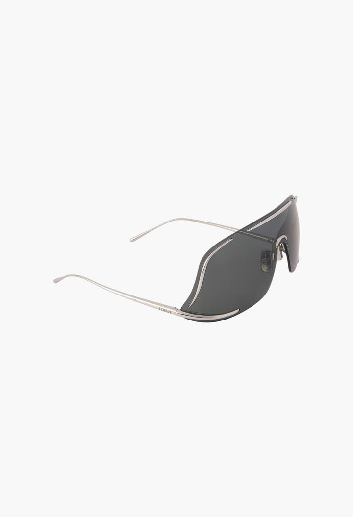 Signature D-Frame Silver-Tone Sunglasses - GLAM MODA
