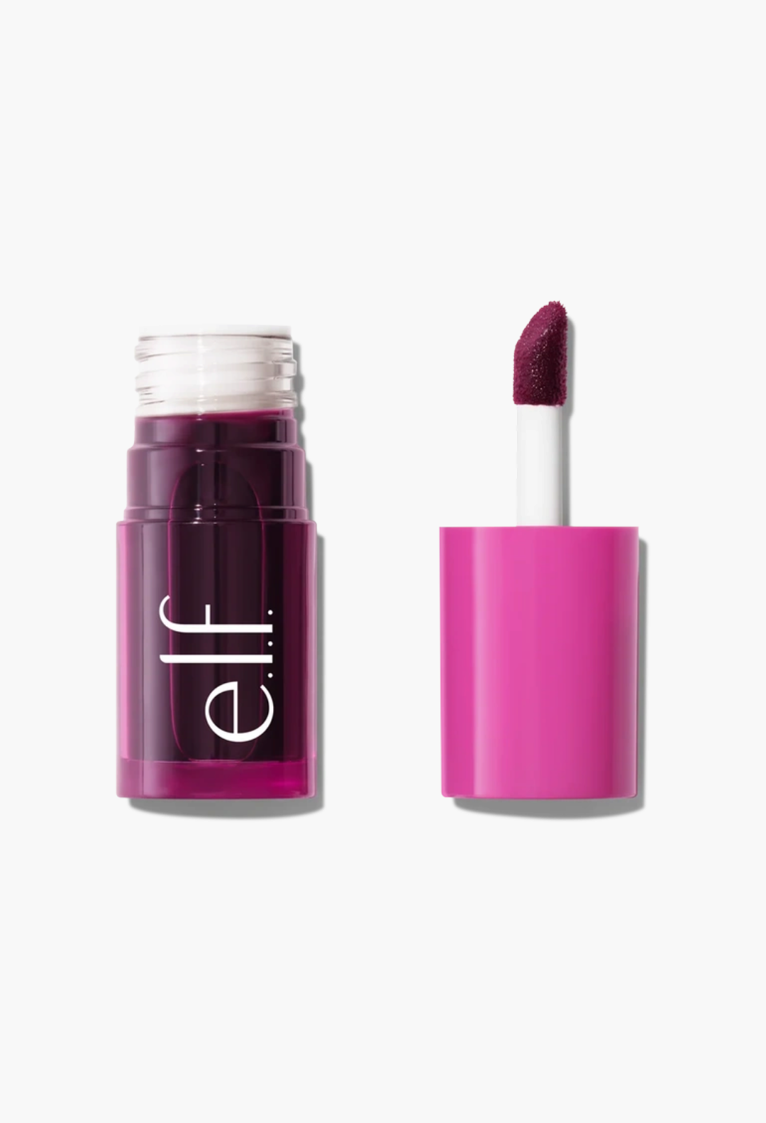 GLAM MODA ELF brown cheek and lip tint in a sheer, hydrating formula with a doe-foot applicator