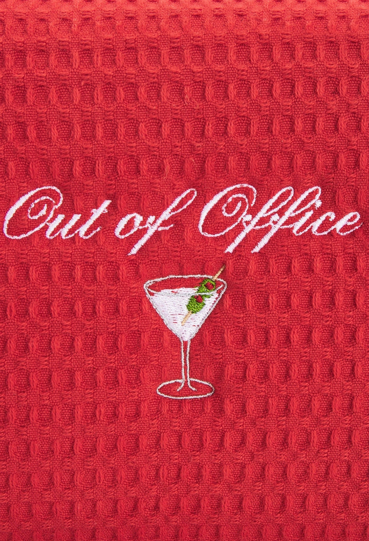 Out Of Office Martini Waffle Pouch