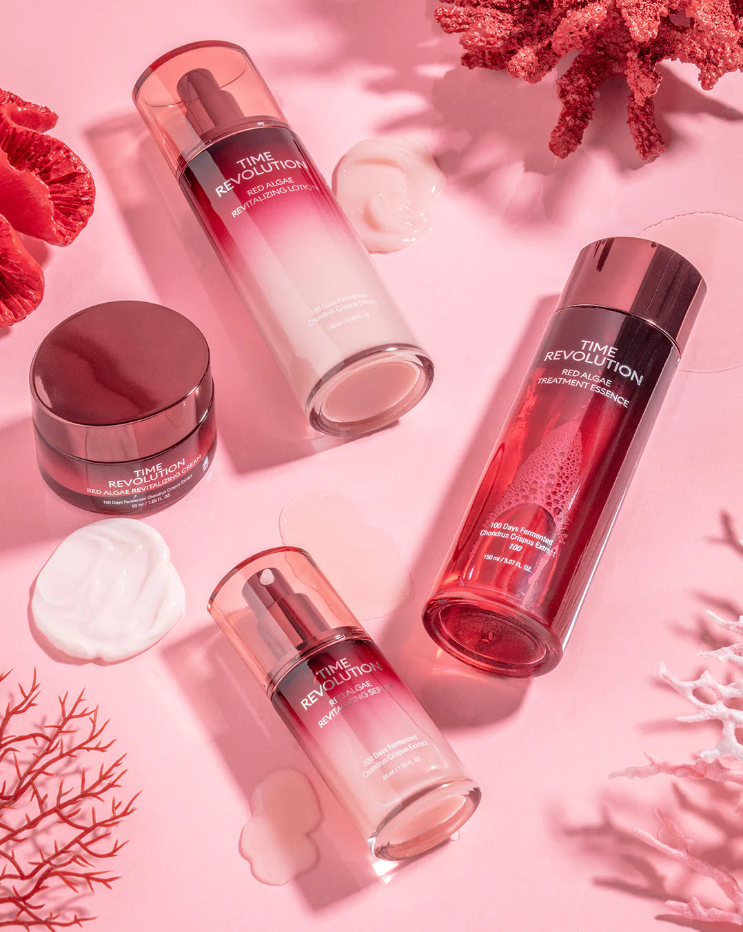 Time Revolution Red Algae Treatment Essence - GLAM MODA