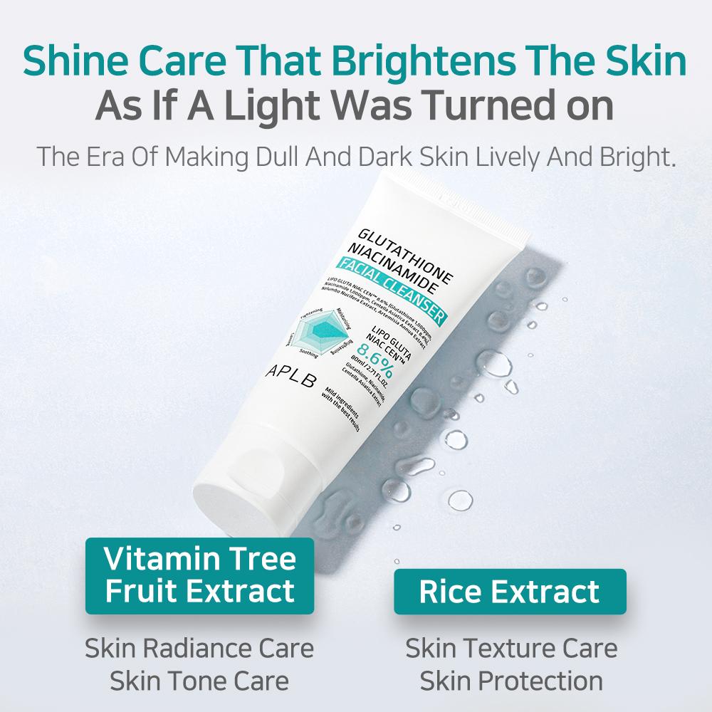 Glutathione Niacinamide Facial Cleanser