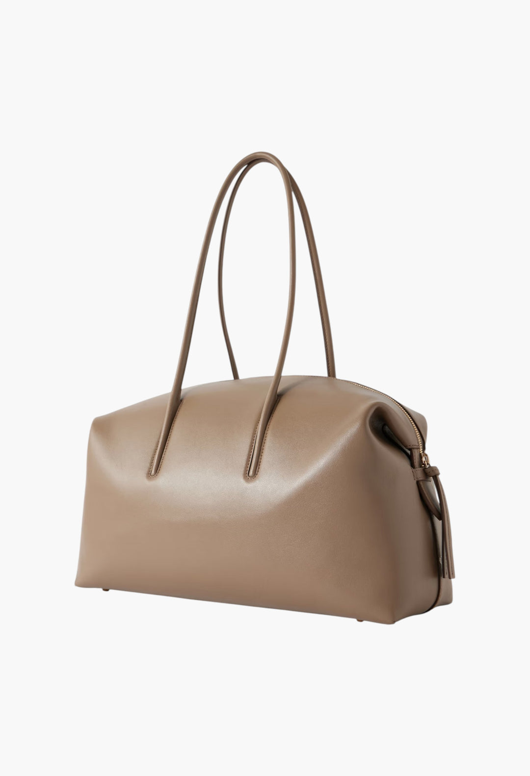 The Stockholm Leather-Trimmed Canvas Tote Bag - GLAM MODA