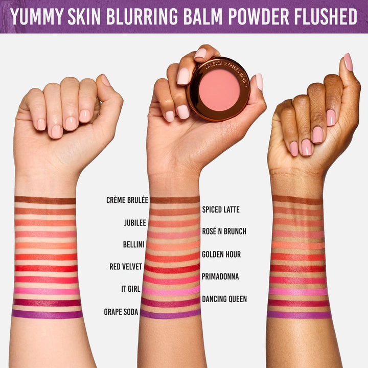 Yummy Skin Blurring Balm Powder Flushed Bellini - GLAM MODA