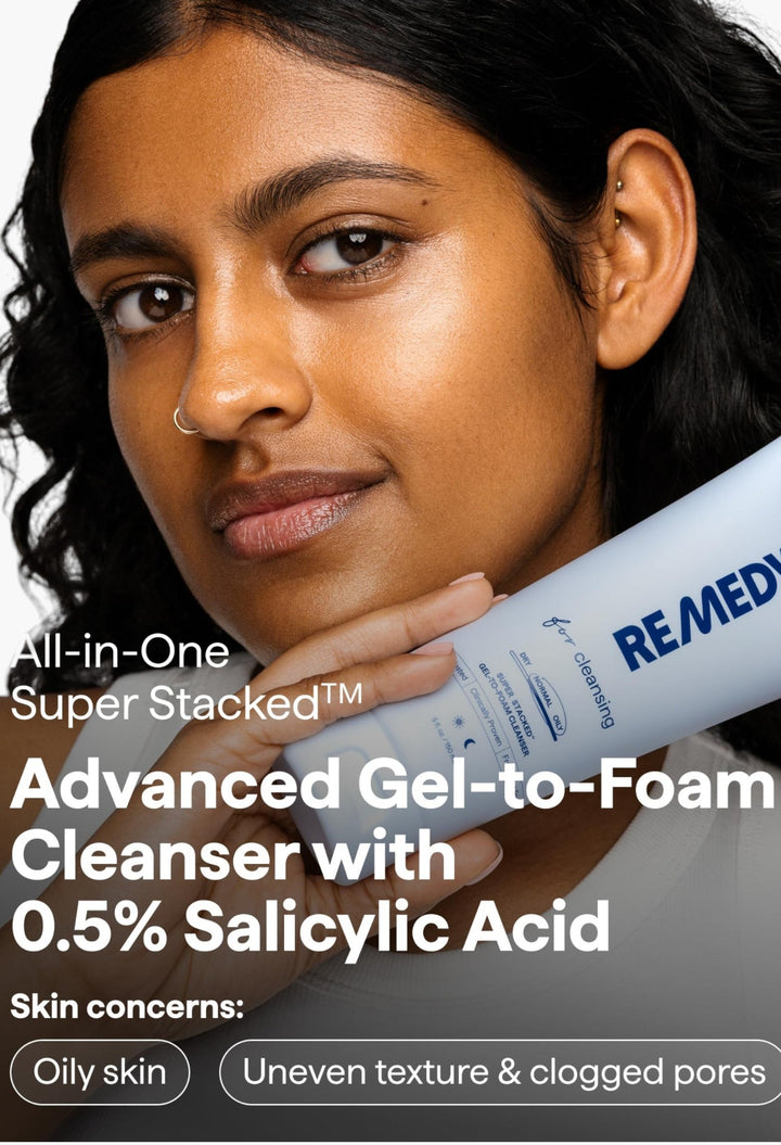 Gel-To-Foam Cleanser With Salicylic Acid - GLAM MODA