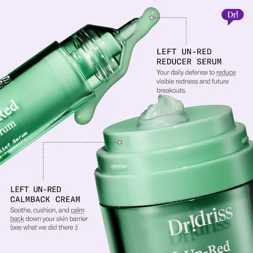 Left Un-Red CalmBack Rich Face Moisturizer for Redness and Skin Barrier Health - GLAM MODA