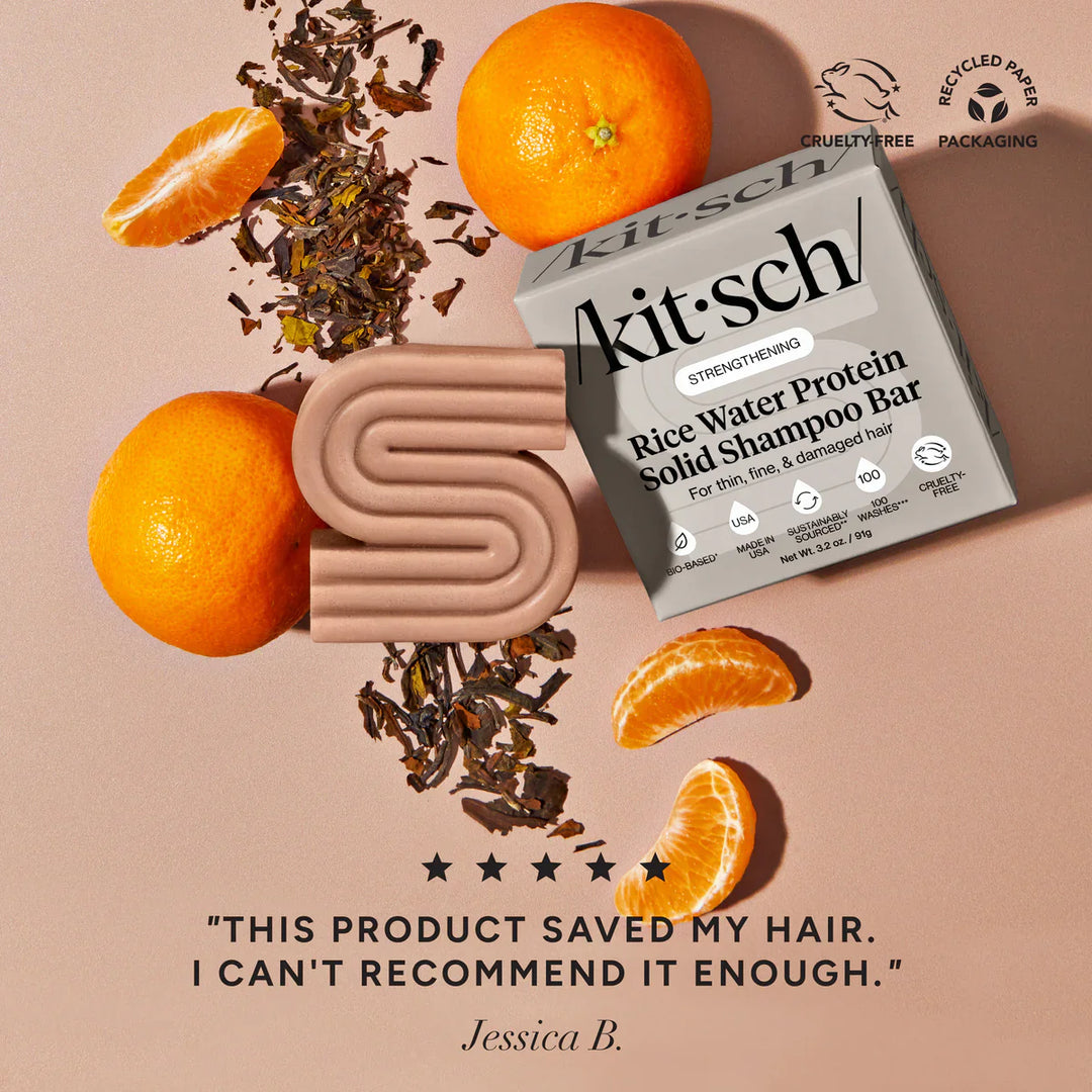 Rice Water Shampoo & Conditioner Bar Combo for Hair Growth - GLAM MODA