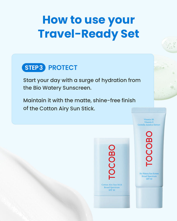 Travel SPF Ready Set - Travel Ready, Sun Protected! 🌞✈️