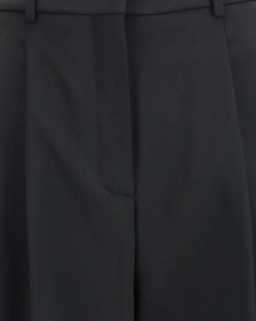 Wide - Leg Pleated Pants - GLAM MODA