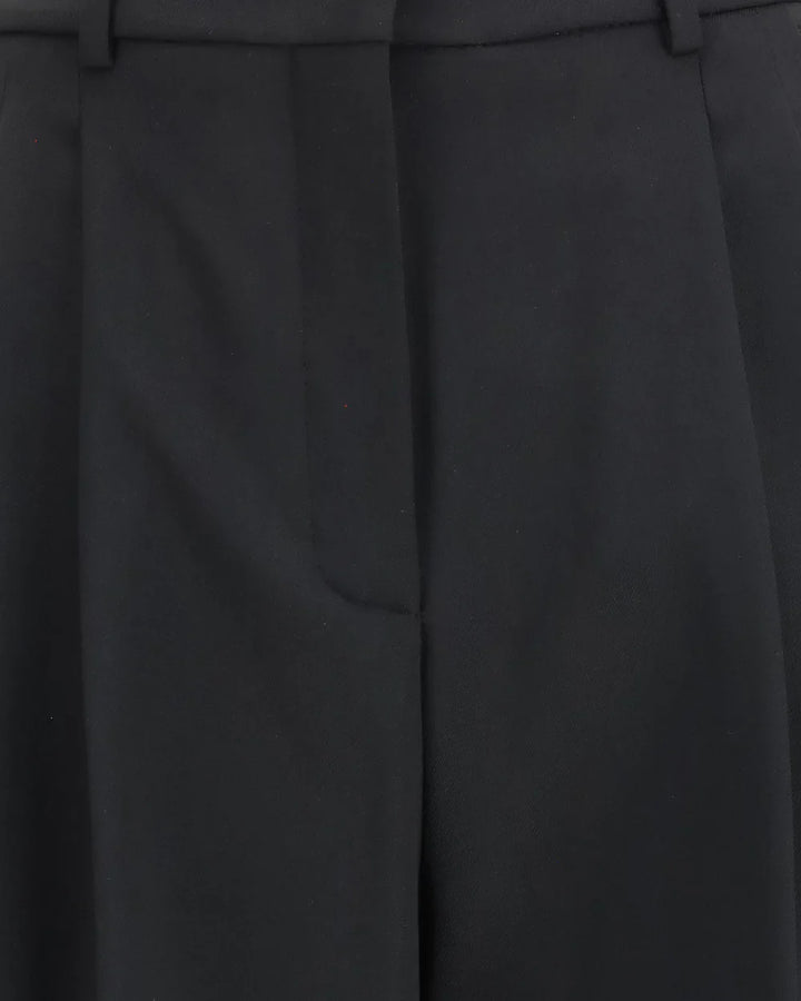 Wide - Leg Pleated Pants - GLAM MODA