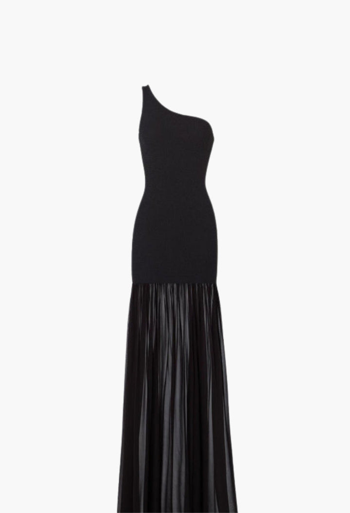 Nancy Hybrid Dress Black