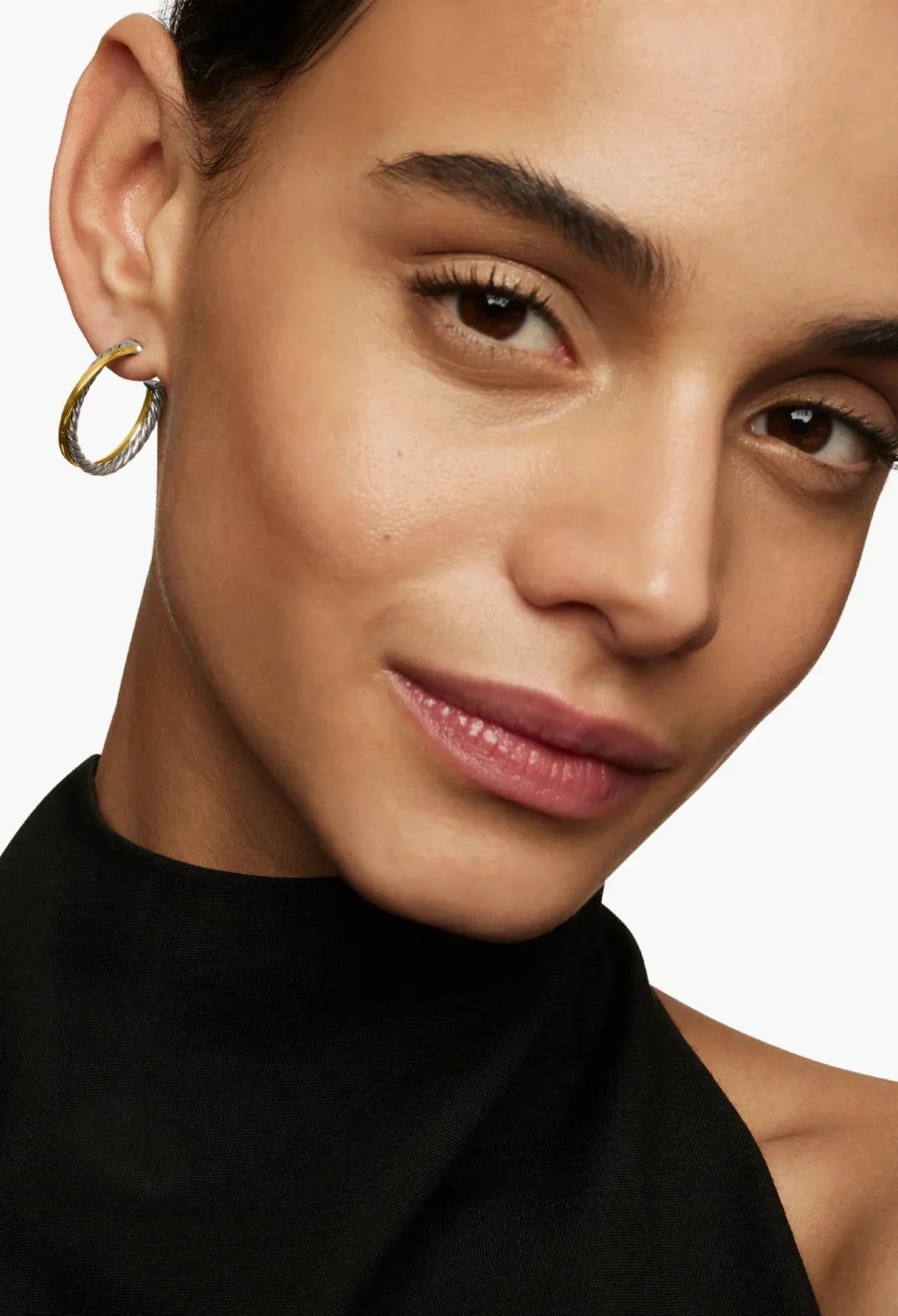 Crossover Hoop Earrings