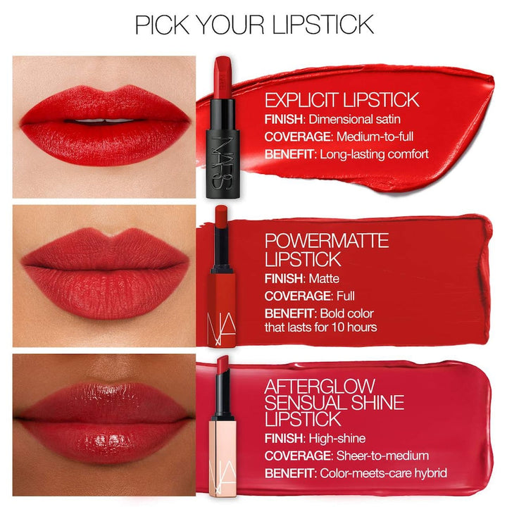 Explicit Refillable Satin Lipstick - GLAM MODA