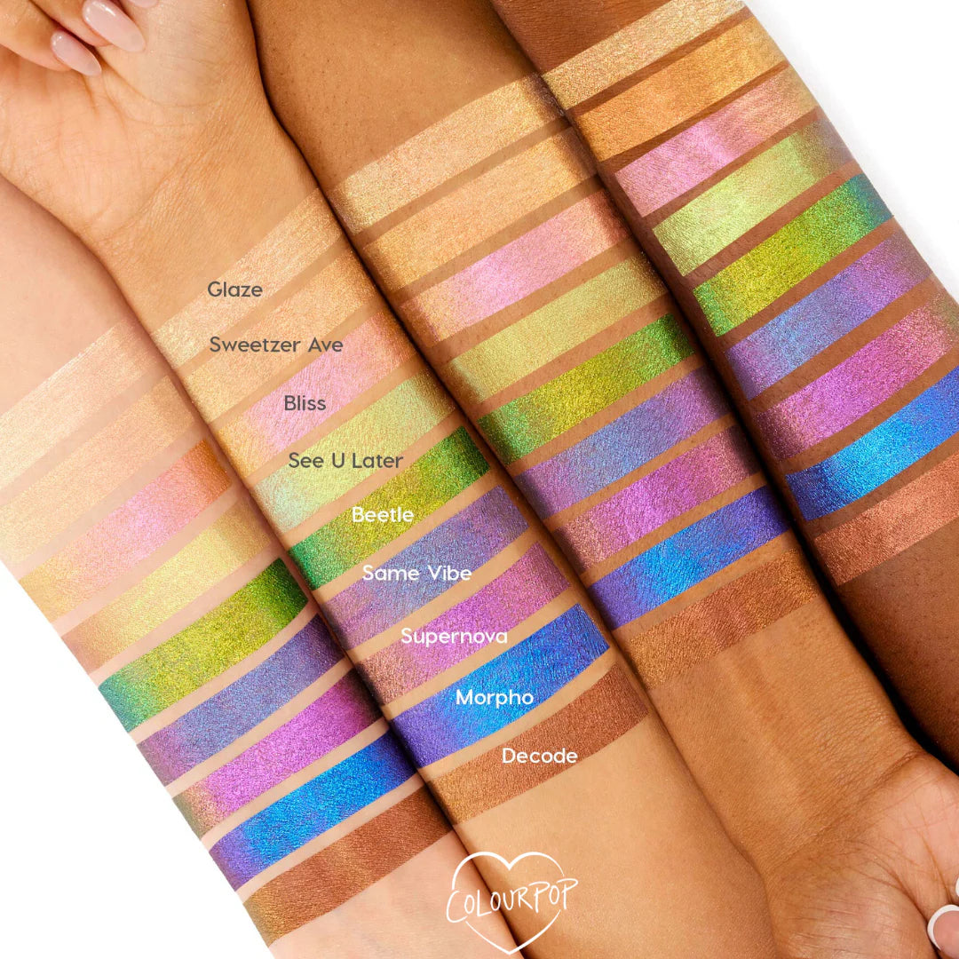 Chrome Liquid Eyeshadow - Multichrome Liquid Shadow - GLAM MODA