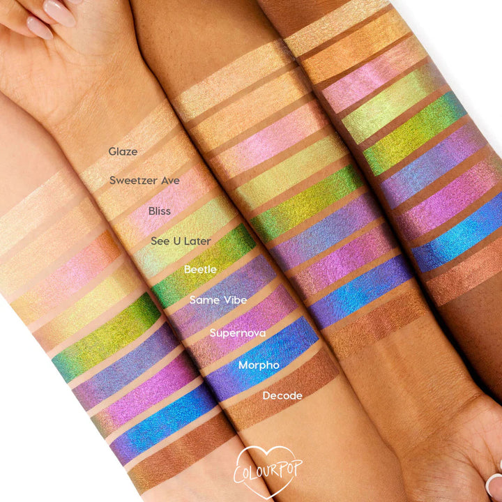 Chrome Liquid Eyeshadow - Multichrome Liquid Shadow - GLAM MODA