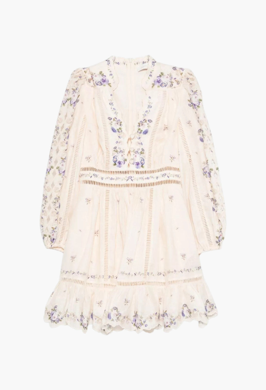 Patience Linen Mini Dress - GLAM MODA