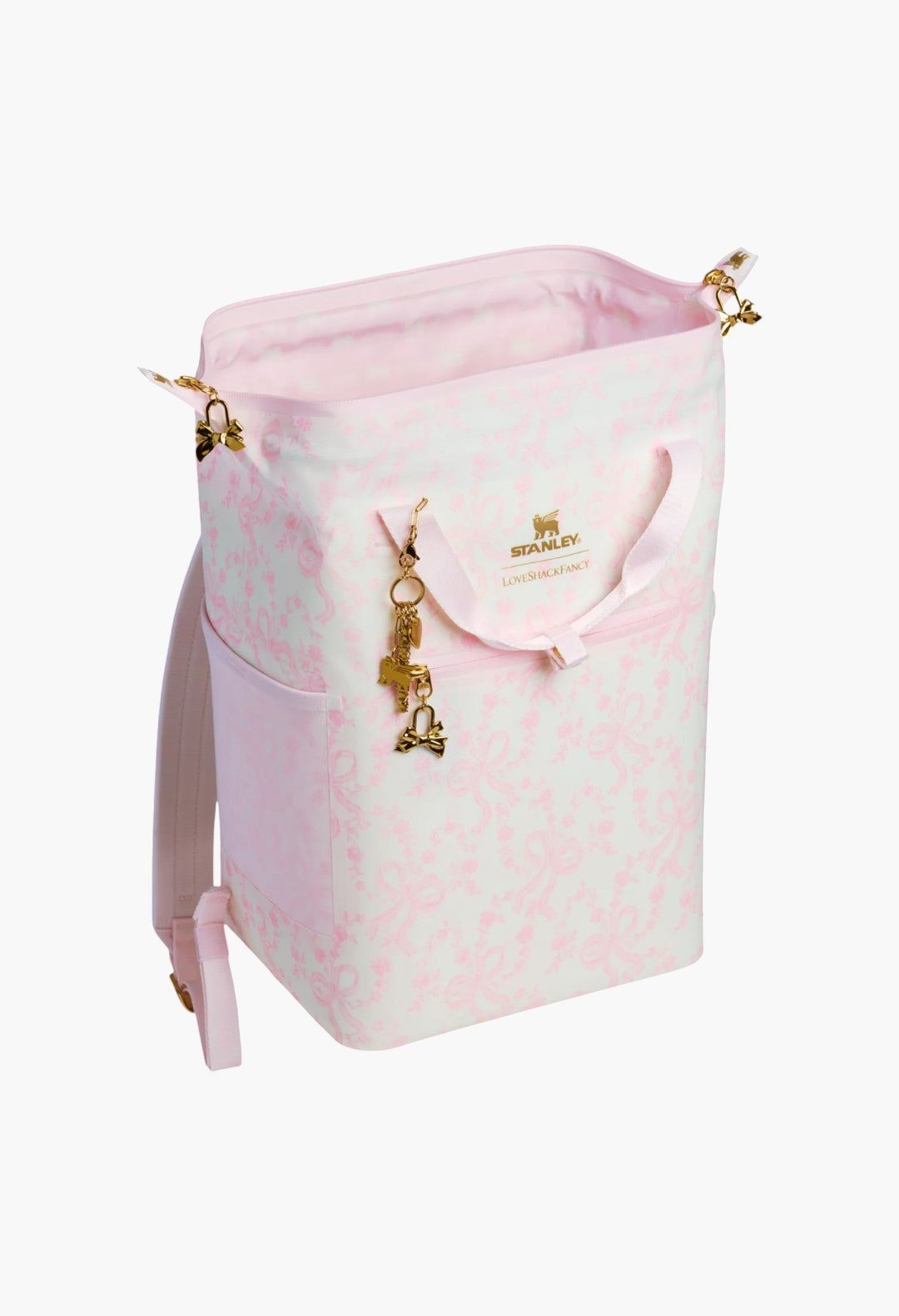 Stanley 1913 x LoveShackFancy Holiday All Day Madeleine Mini Cooler Backpack | 20 Can | 14 QT | 13.2 L - GLAM MODA
