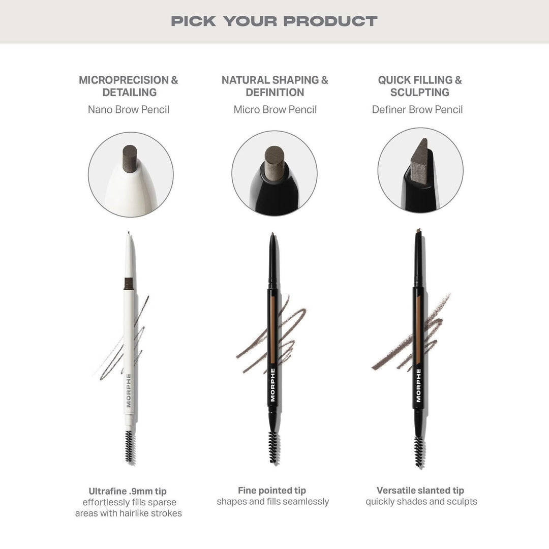 Nano Brows Pencil - Best Eyebrow Pencils - GLAM MODA