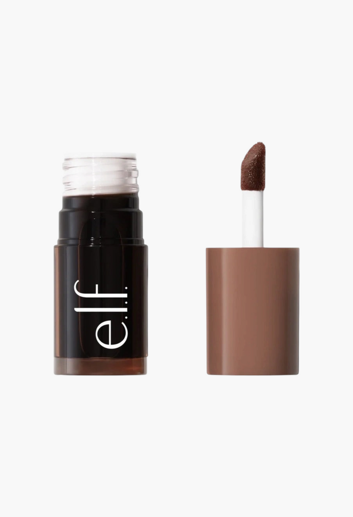 GLAM MODA ELF brown cheek and lip tint with applicator wand for sheer buildable colour