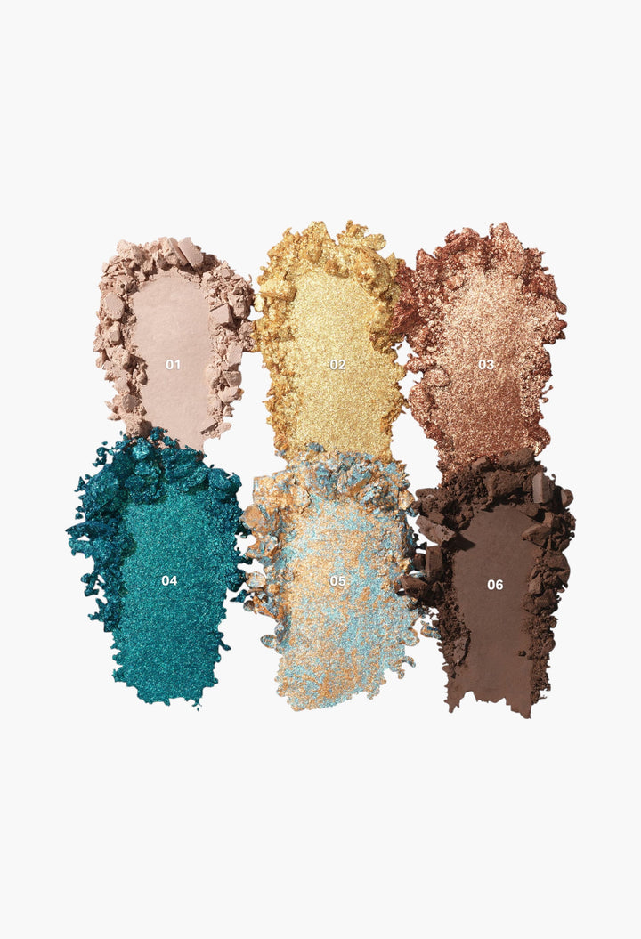 Chroma Eyeshadow Palette - Chroma+ 6-Pan Eyeshadow - GLAM MODA