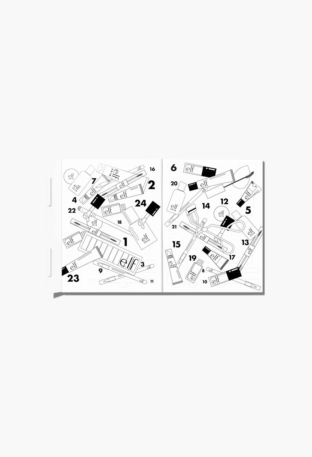 e.l.f. Cosmetics Express Your e.l.f. 24-Day Advent Calendar