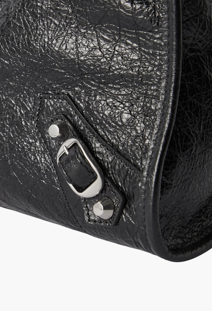 Le City Small Embellished Textured-Leather Tote - GLAM MODA