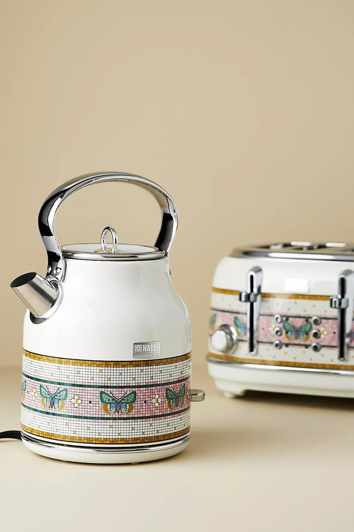 Bistro Tile x Haden 24k Gold Accent 1.7 Liter Electric Kettle