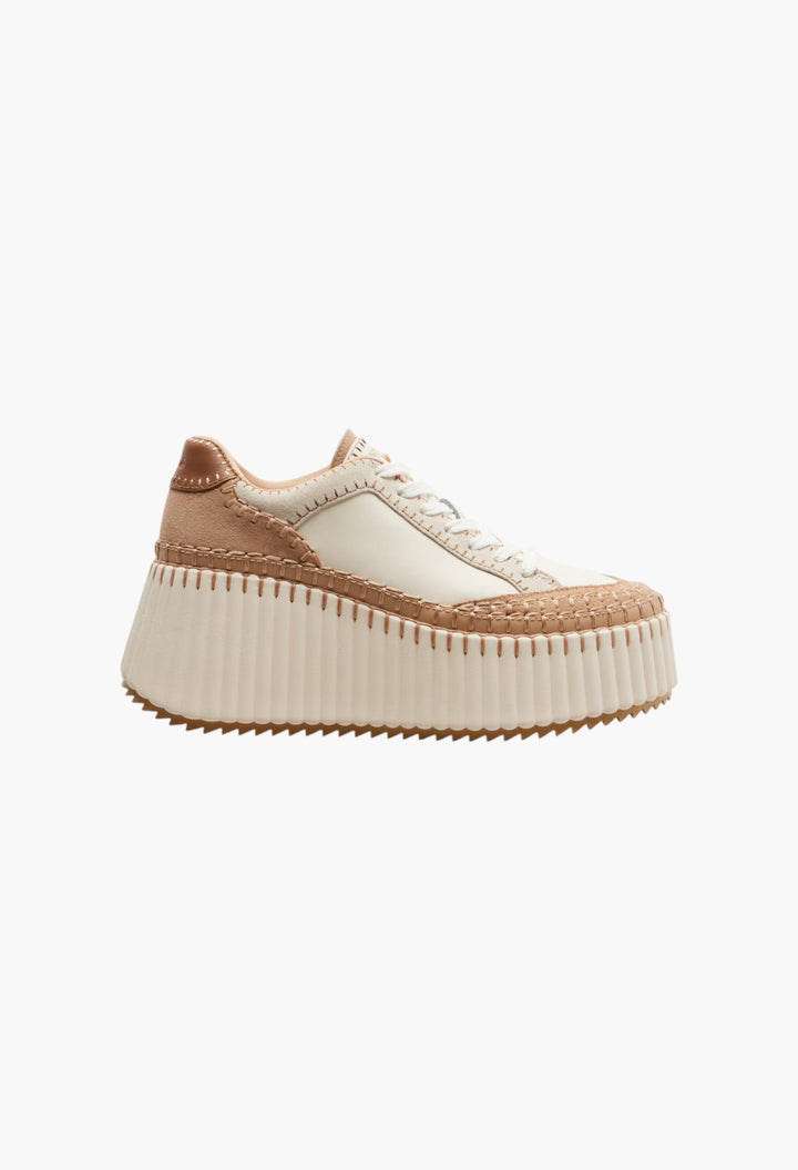 Nama Leather Platform Sneakers - GLAM MODA
