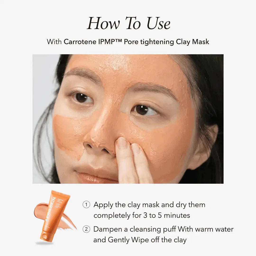 Carrotene IPMP™ Quick Dry Pore Tightening Clay Mask - GLAM MODA