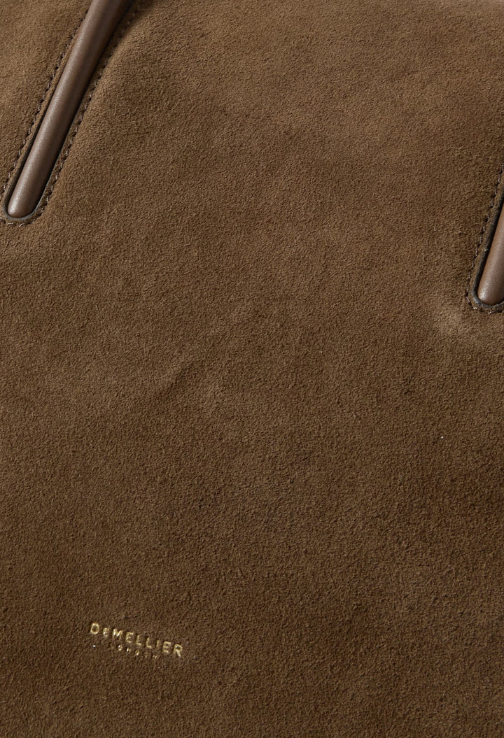 The Stockholm Leather-Trimmed Canvas Tote Bag - GLAM MODA