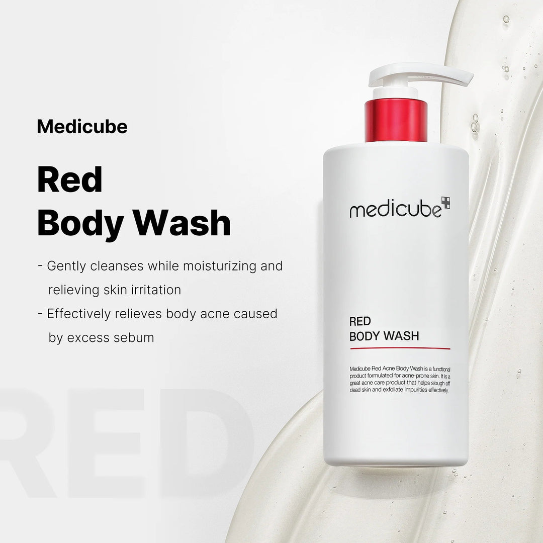 Red Body Wash - GLAM MODA