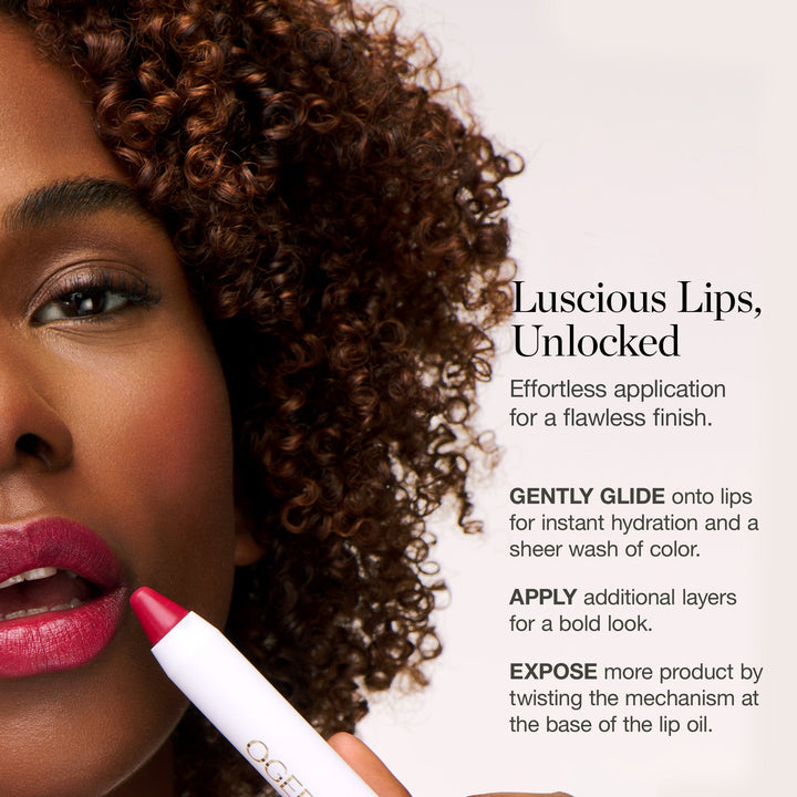 Tinted Sculpted Lip Oil - Conditioning Lip Color Treatment