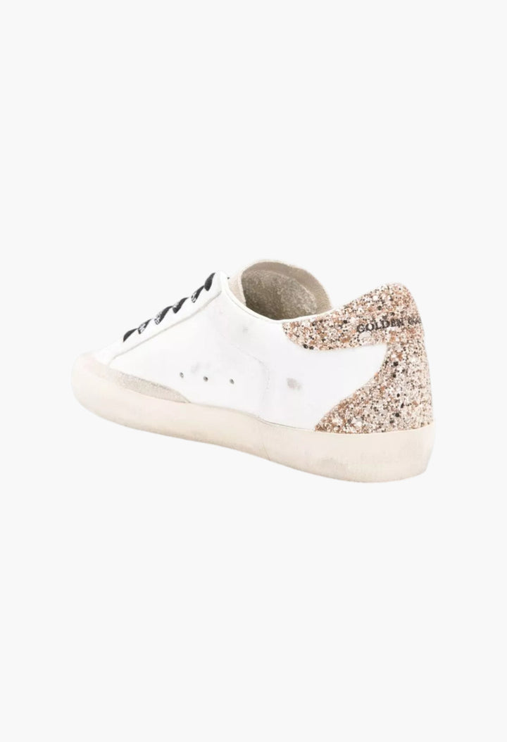 Golden goose - Super-Star Leather Sneakers - GLAM MODA