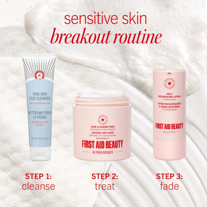 Acne Clearing Pads - 2% Salicylic Acid Acne Treatment - GLAM MODA