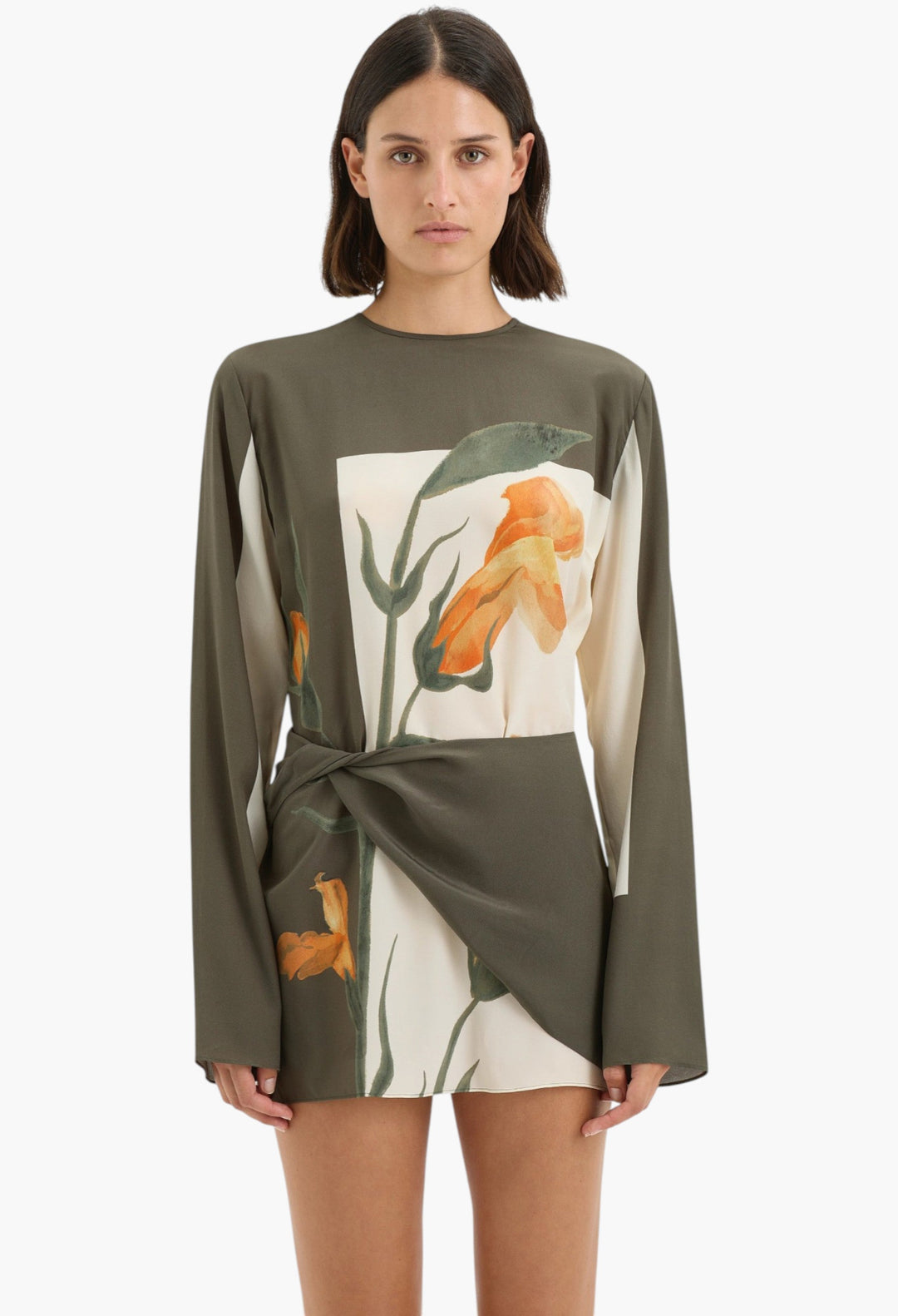 Constance Twist Mini Dress - GLAM MODA