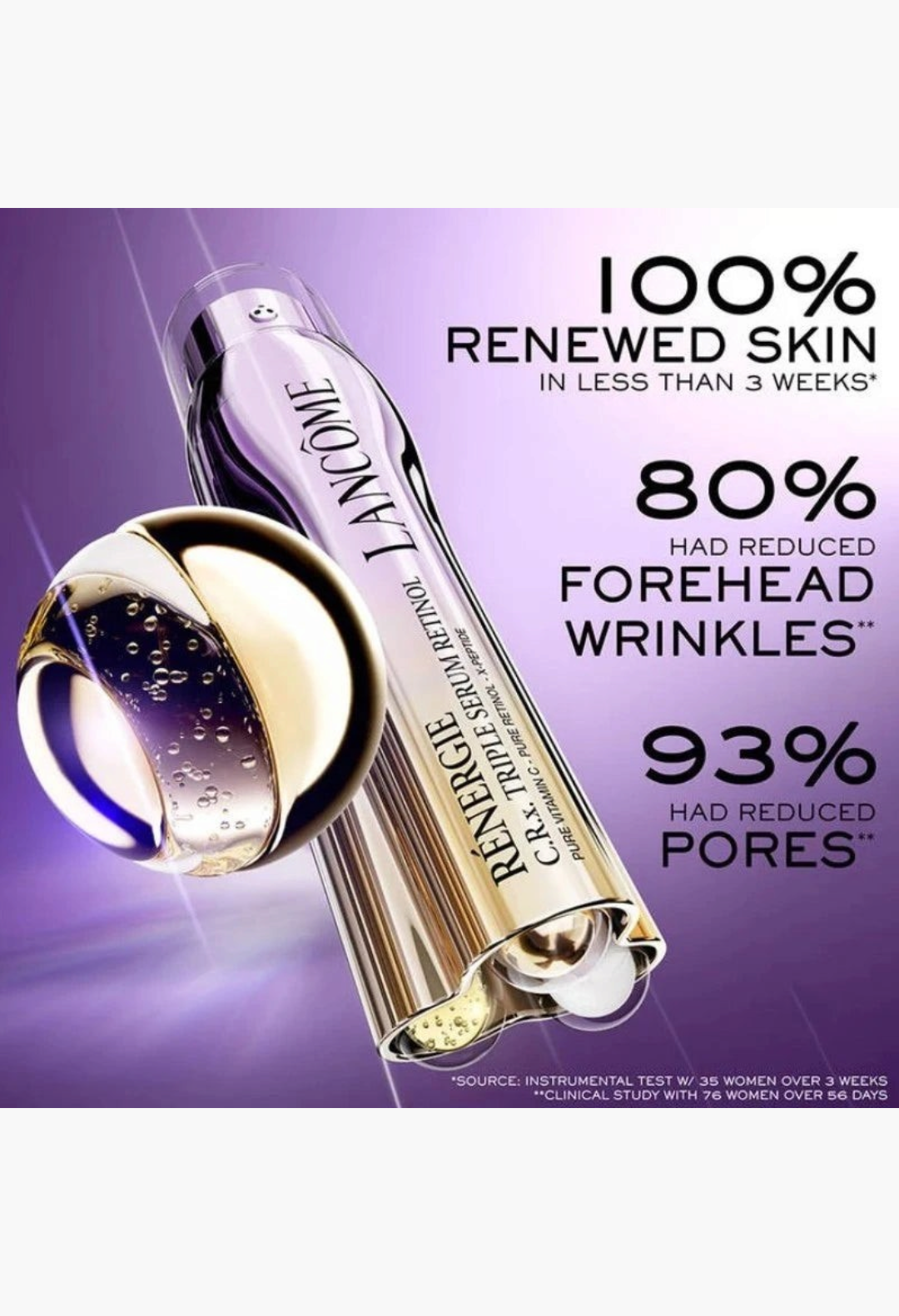 LANCOME Rénergie C.R.x. Triple Serum Retinol 50ml