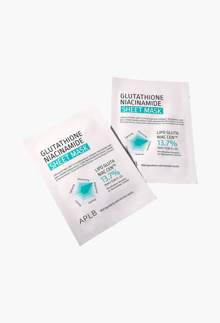 Glutathioine Niacinamide Sheet Mask