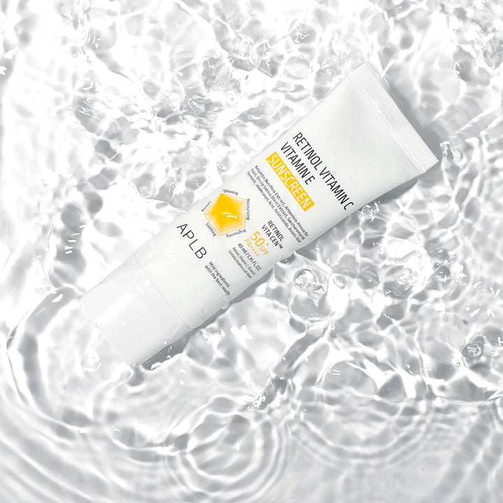 Retinol Vitamin C Vitamin E Sunscreen