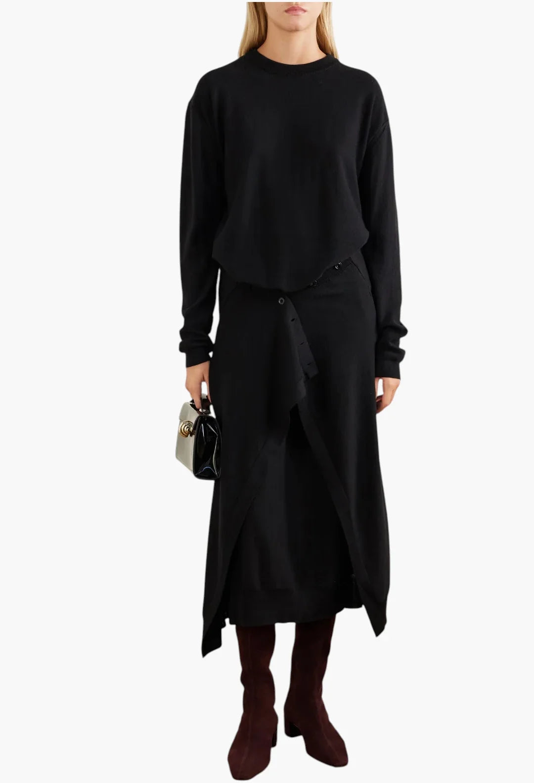 Saint Honoré 35 suede knee-boots