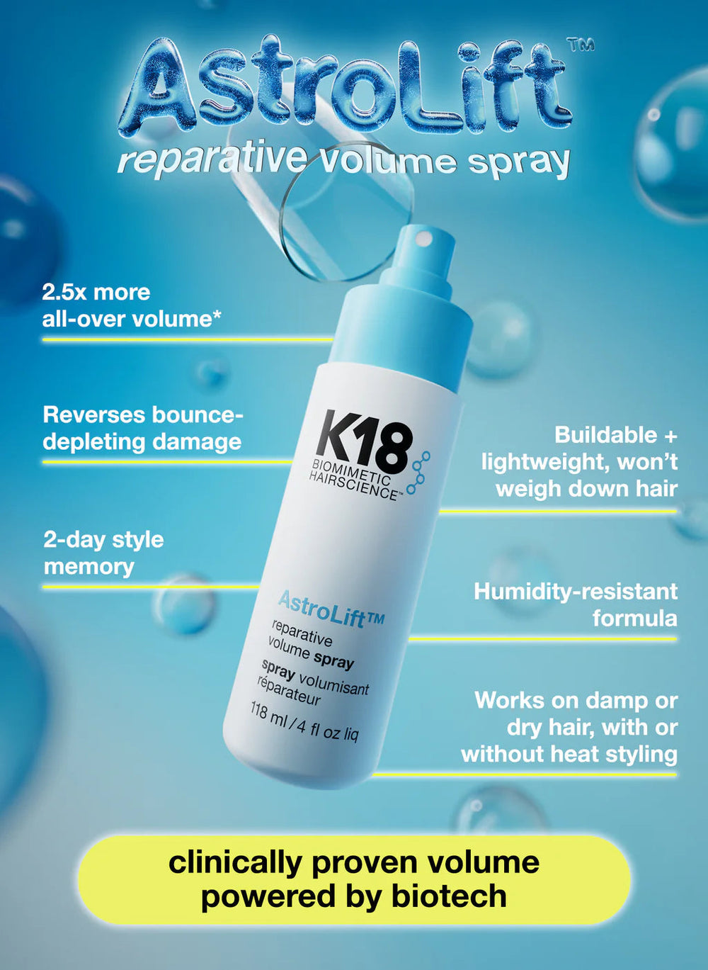 AstroLift Reparative Volume Spray - GLAM MODA